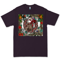 Plum Rodeo Santa Premium Tee - CowhideDigitalArt