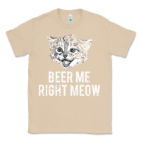 Mushroom beer me right meow Classic Tee - linhVisuals