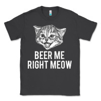 Smoke beer me right meow Classic Tee - linhVisuals