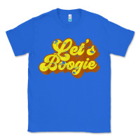 Lets Boogie Shirt Vintage Dancing 1980s Disco Themed Party T Shirt Classic Tee | Teevron