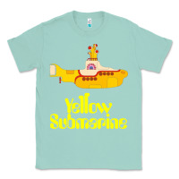 Seafoam Yellow Submarine Classic Tee - linhVisuals