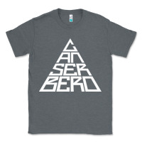 Charcoal Heather Canserbero Classic Tee - linhVisuals