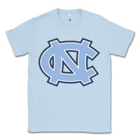 Dusty Blue NORTH CAROLINA TAR HEELS Classic Tee - linhVisuals