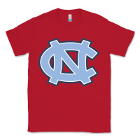 Red NORTH CAROLINA TAR HEELS Classic Tee - linhVisuals