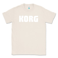 Natural Korg Keyboard Classic Tee - linhVisuals