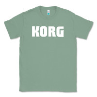 Sage Korg Keyboard Classic Tee - linhVisuals