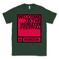 Sports Green Horizon Festival Classic Tee - linhVisuals
