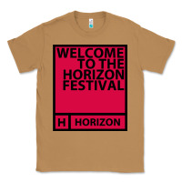 Toasted Coconut Horizon Festival Classic Tee - linhVisuals