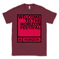 Burgundy Horizon Festival Classic Tee - linhVisuals