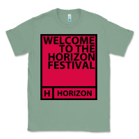 Sage Horizon Festival Classic Tee - linhVisuals