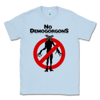 Dusty Blue stranger no demogorgons Classic Tee - linhVisuals