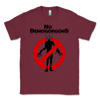 Burgundy stranger no demogorgons Classic Tee - linhVisuals