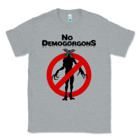 Heather Grey stranger no demogorgons Classic Tee - linhVisuals