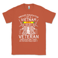 Copper womens proud daughter of a vietnam veteran freedom isn't free v neck t Classic Tee - linhVisuals