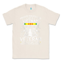 Natural womens proud daughter of a vietnam veteran freedom isn't free v neck t Classic Tee - linhVisuals