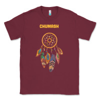Burgundy chumash tribe native american indian vintage dream catcher t shirt Classic Tee - linhVisuals