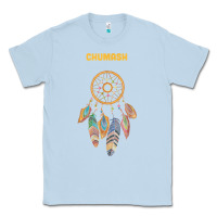 Dusty Blue chumash tribe native american indian vintage dream catcher t shirt Classic Tee - linhVisuals