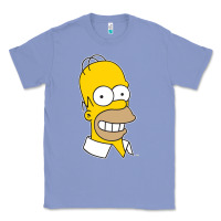 Colony Blue the simpsons homer simpson face sweatshirt Classic Tee - linhVisuals
