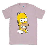 Lilac the simpsons homer simpson face sweatshirt Classic Tee - linhVisuals