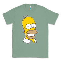 Sage the simpsons homer simpson face sweatshirt Classic Tee - linhVisuals