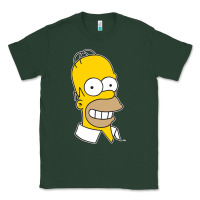 Sports Green the simpsons homer simpson face sweatshirt Classic Tee - linhVisuals