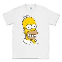 White the simpsons homer simpson face sweatshirt Classic Tee - linhVisuals