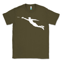 Army Green ultimate frisbee layout t shirt Classic Tee - linhVisuals