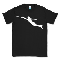 Black ultimate frisbee layout t shirt Classic Tee - linhVisuals