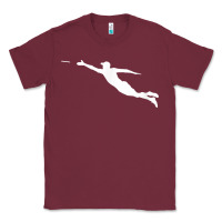 Burgundy ultimate frisbee layout t shirt Classic Tee - linhVisuals