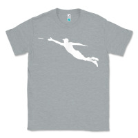 Heather Grey ultimate frisbee layout t shirt Classic Tee - linhVisuals
