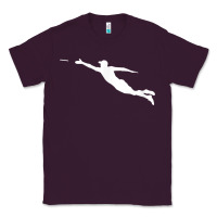 Plum ultimate frisbee layout t shirt Classic Tee - linhVisuals
