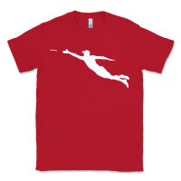 Red ultimate frisbee layout t shirt Classic Tee - linhVisuals