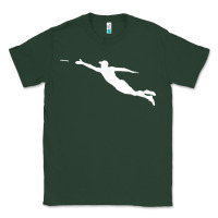 Sports Green ultimate frisbee layout t shirt Classic Tee - linhVisuals