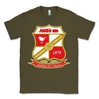 Army Green the swindon Classic Tee - linhVisuals