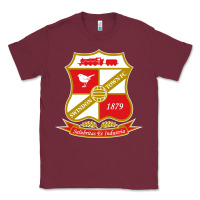 Burgundy the swindon Classic Tee - linhVisuals
