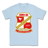 Dusty Blue the swindon Classic Tee - linhVisuals