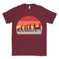 Burgundy vintage retro evolution of the pinball lover premium t shirt Classic Tee - linhVisuals