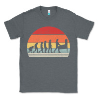 Charcoal Heather vintage retro evolution of the pinball lover premium t shirt Classic Tee - linhVisuals