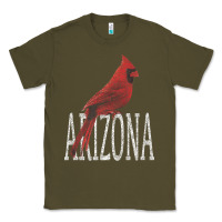 Army Green black vintage cardinal red bird arizona az gifts premium t shirt Classic Tee - linhVisuals
