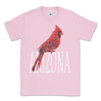 Bubblegum Pink black vintage cardinal red bird arizona az gifts premium t shirt Classic Tee - linhVisuals