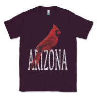Plum black vintage cardinal red bird arizona az gifts premium t shirt Classic Tee - linhVisuals
