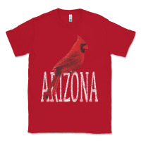 Red black vintage cardinal red bird arizona az gifts premium t shirt Classic Tee - linhVisuals