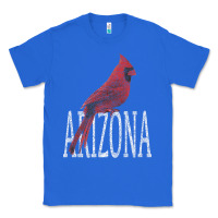 Black Vintage Cardinal Red Bird Arizona Az Gifts Premium T Shirt Classic Tee | Teevron