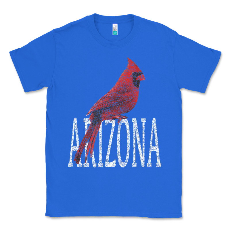Black Vintage Cardinal Red Bird Arizona Az Gifts Premium T Shirt Classic Tee by linhVisuals | Teevron