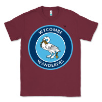 Burgundy the wycombe wanderers Classic Tee - linhVisuals
