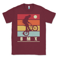 Burgundy bmx vintage bike fans kids gift boys bmx pullover hoodie Classic Tee - linhVisuals