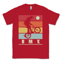 Red bmx vintage bike fans kids gift boys bmx pullover hoodie Classic Tee - linhVisuals