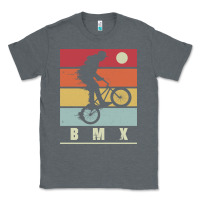 Charcoal Heather bmx vintage bike fans kids gift boys bmx pullover hoodie Classic Tee - linhVisuals
