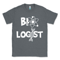 Charcoal Heather biologist   funny biology student cell science chemistry dna t shirt Classic Tee - linhVisuals