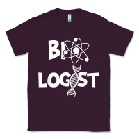 Plum biologist   funny biology student cell science chemistry dna t shirt Classic Tee - linhVisuals